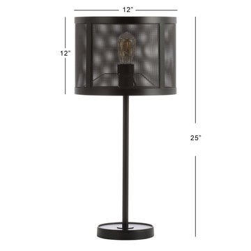 Wilcox 25" Minimalist Metal LED Table Lamp - JONATHAN Y